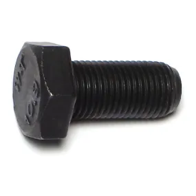 12mm-1.25 x 25mm Plain Class 10.9 Steel Extra Fine Thread Hex Cap Screws