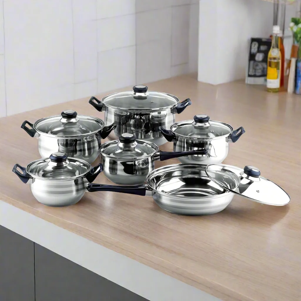 12pcs Cookware Set