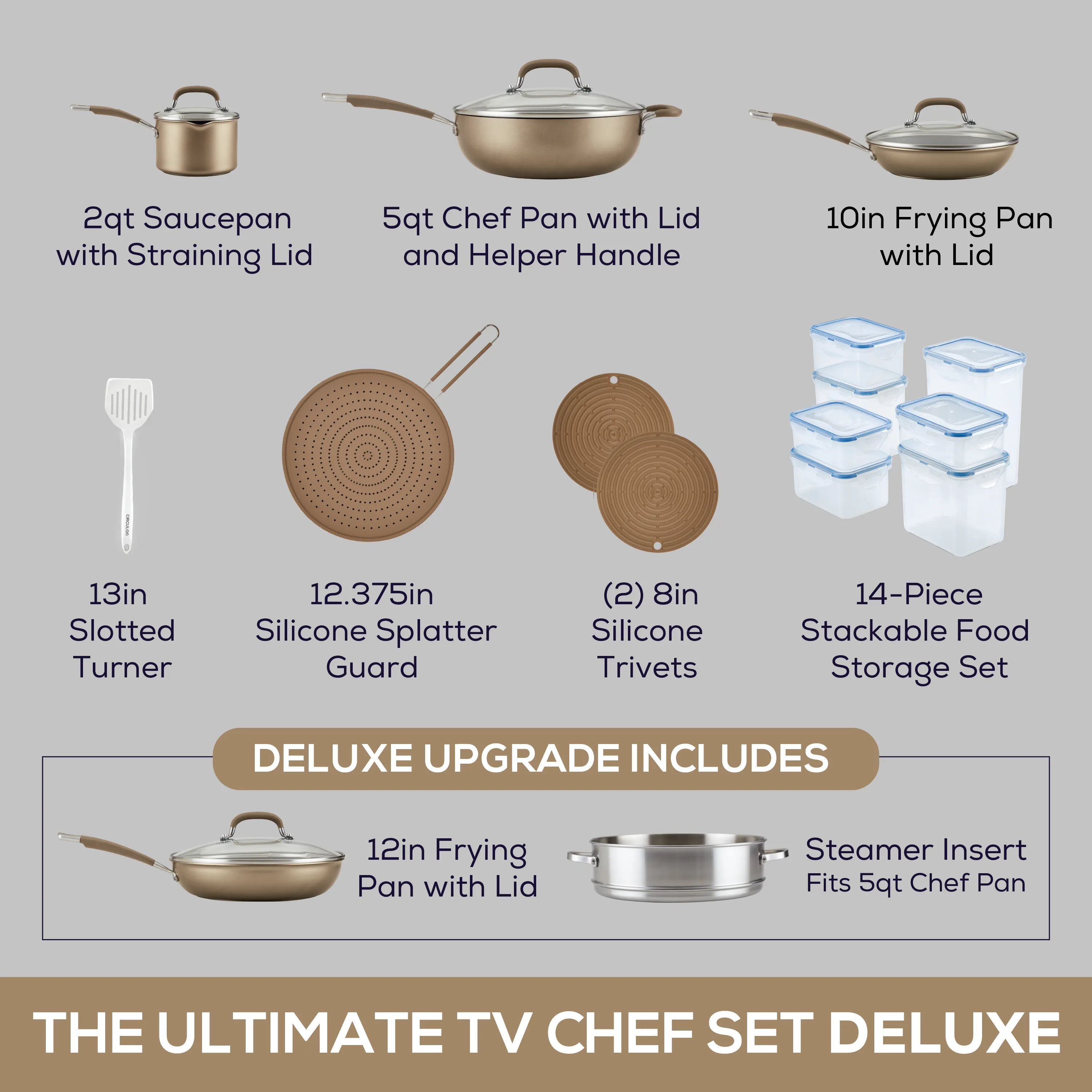 27-Piece Ultimate TV Chef Set