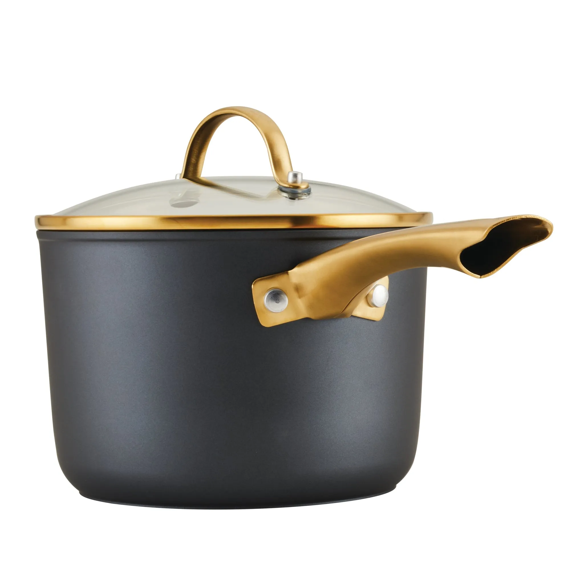 3-Quart Ceramic Nonstick Saucepan with Lid