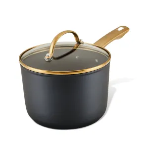 3-Quart Ceramic Nonstick Saucepan with Lid