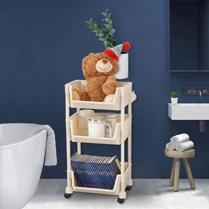 3 Tier Multifunctional Storage Trolley