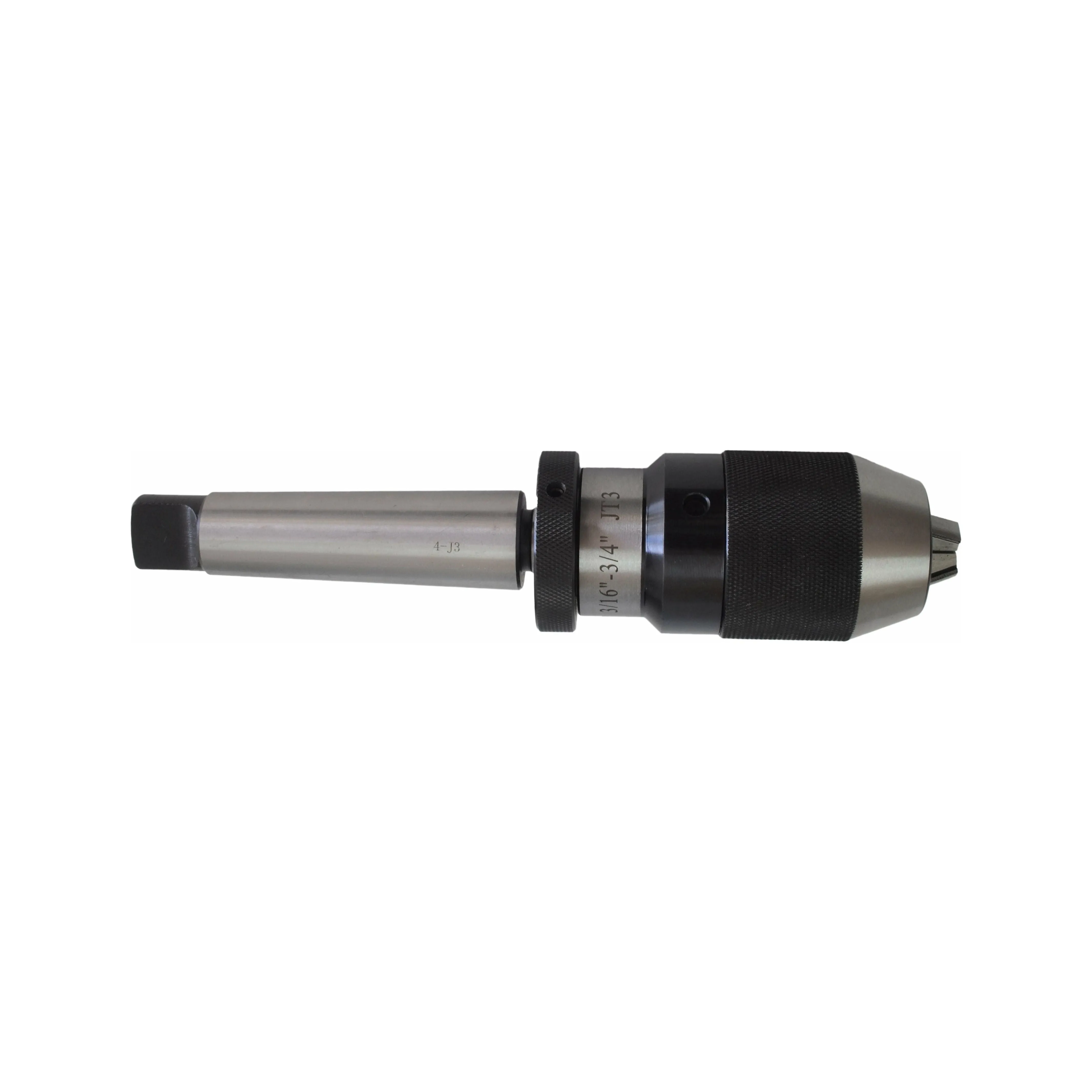 3/16"-3/4" JT3 Keyless Drill Chuck MT4 Arbor with Tang B Series