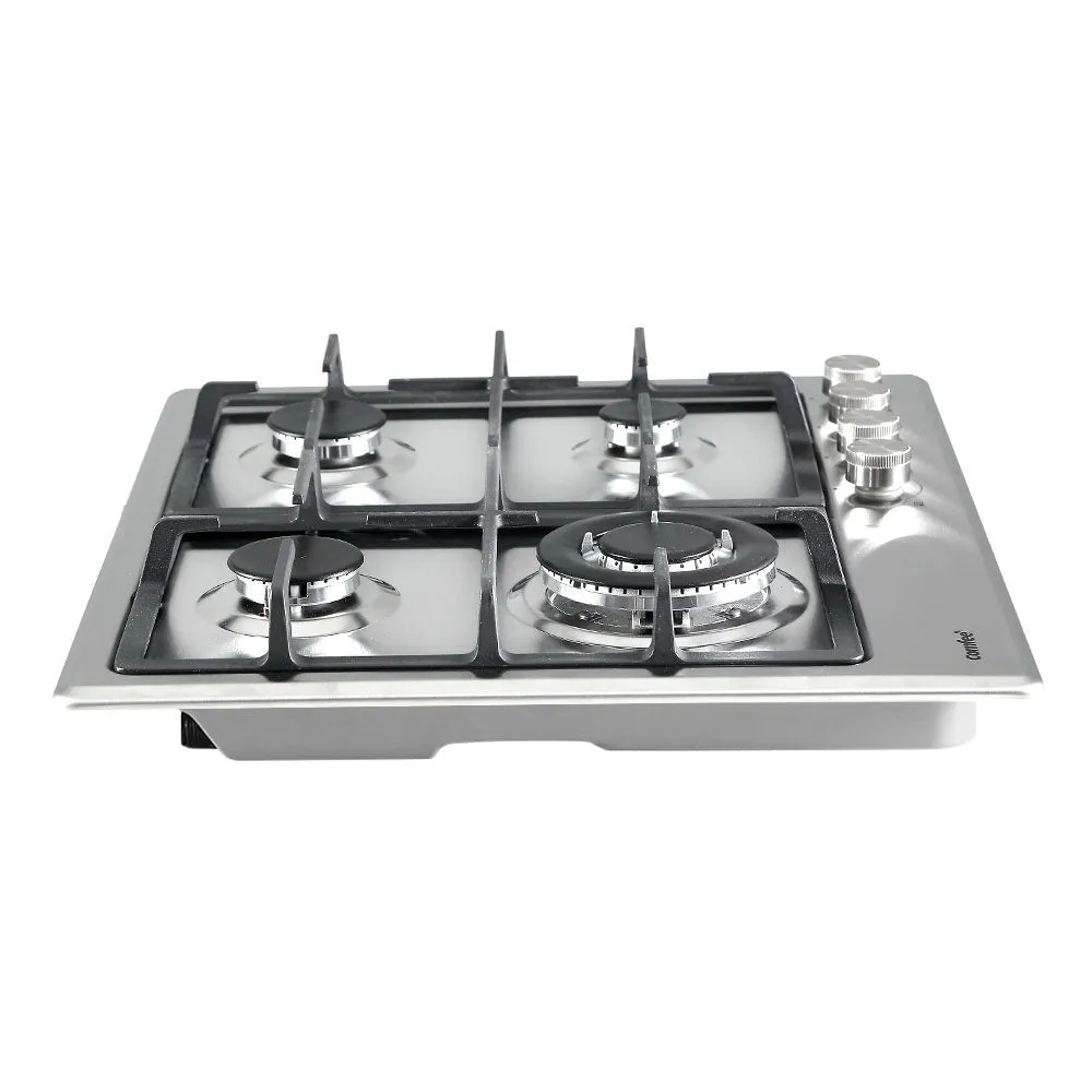 4-Burner Stainless Steel Gas Cooktop, Easy Ignition - Comfee