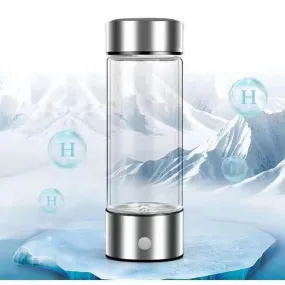 420ml Hydrogen-Rich Water Cup Electric Hydrogen Rich Water Generator Bottle Titanium Quality Filter Portable Antioxidant Lonizer