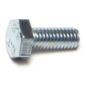 4mm-0.7 x 10mm Zinc Plated Class 8.8 Steel Coarse Thread Hex Cap Screws