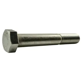 7/8"-9 x 6" 18-8 Stainless Steel Coarse Thread Hex Cap Screws (5 pcs.)