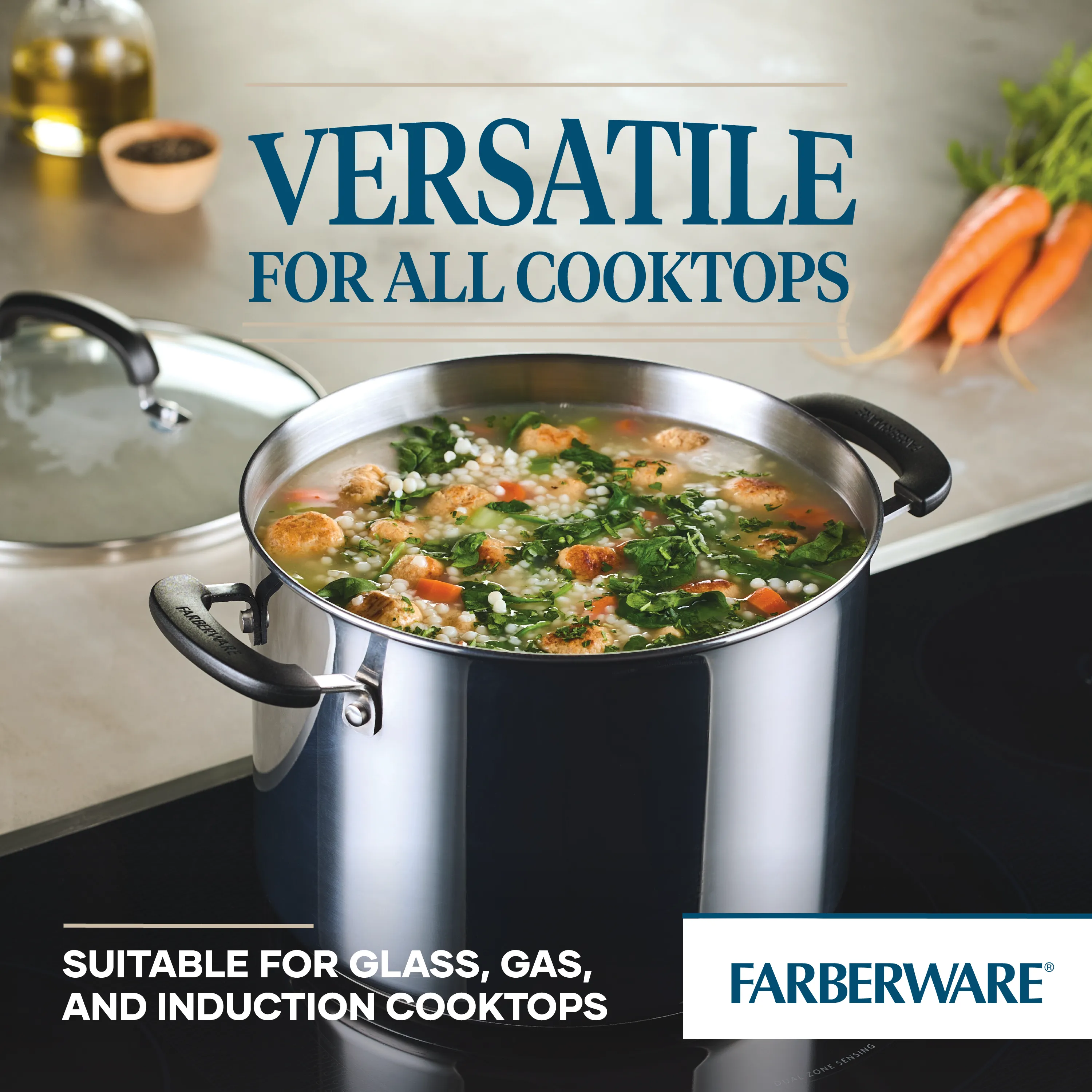 8-Quart Stainless Steel Stockpot