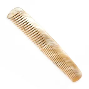 Abbeyhorn Ox Horn Double-Tooth 150mm Pocket Comb