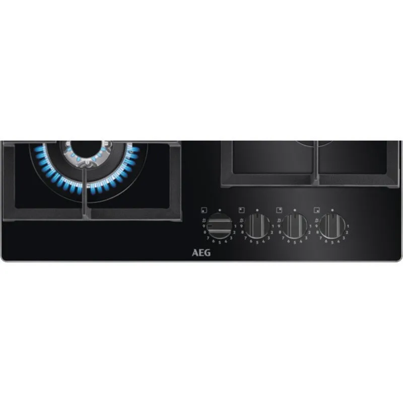 AEG HKB64420NB 60 cm Gas Hob - Black