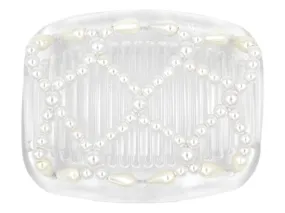 African Butterfly Hair Comb - Ndalena Clear 108