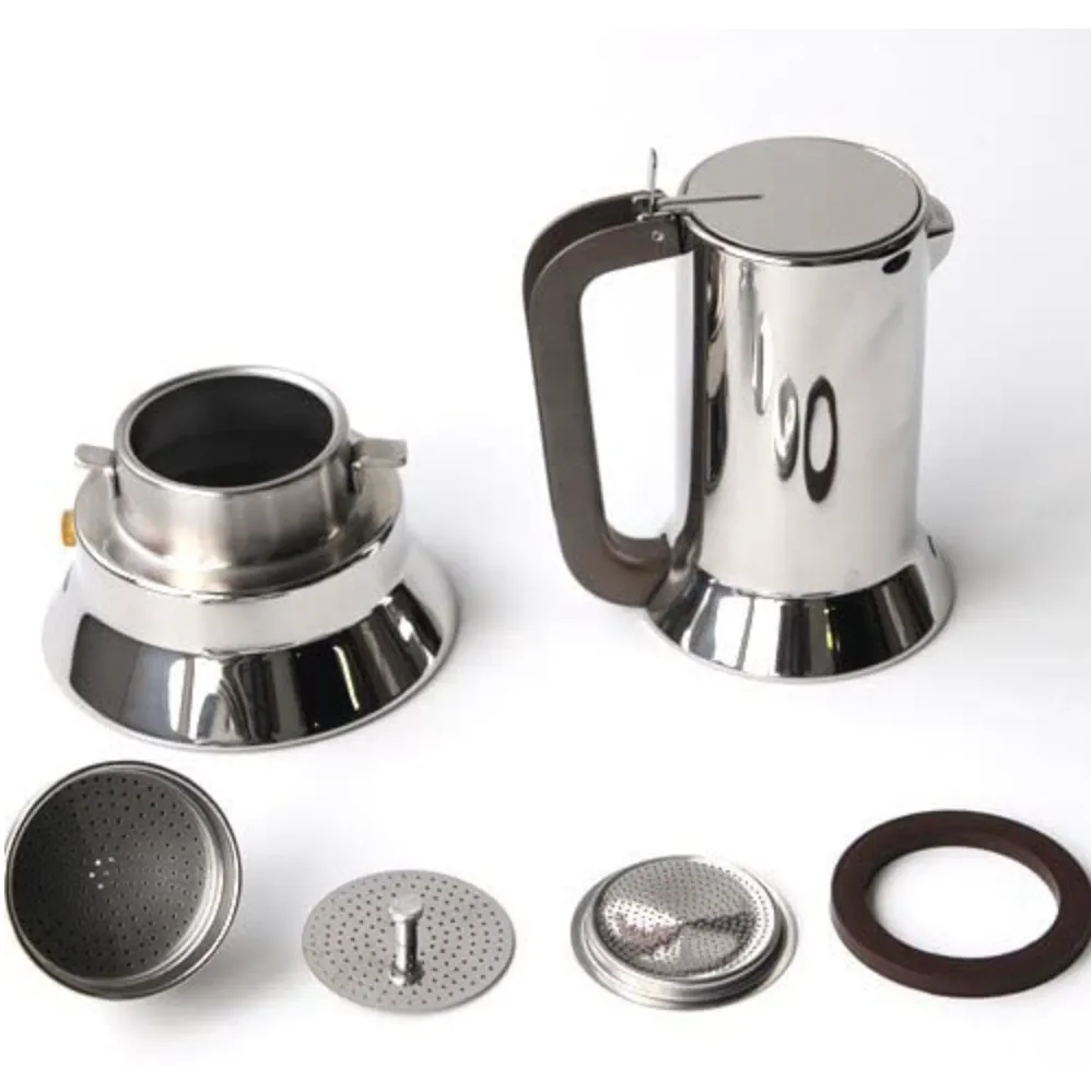 Alessi Espresso Maker 9090 by Richard Sapper – 6-Cup