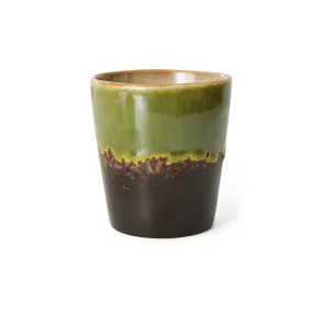 Algae Coffee Mug 70's Ceramics