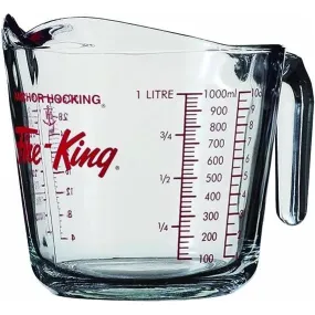 Anchor Hocking | Fire-King Glass Measuring Cup | 1L / 4 Cups