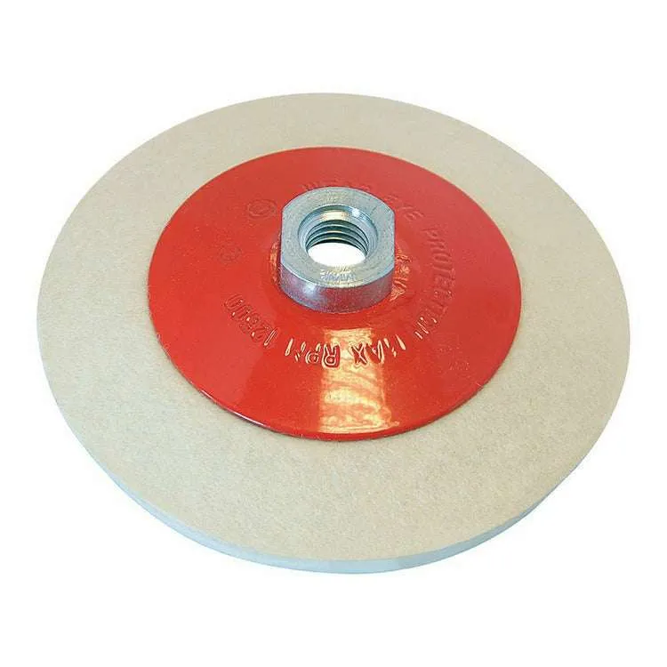 Angle Grinder Bevelled Felt Polishing Buffing Wheel 115mm Pro-Max