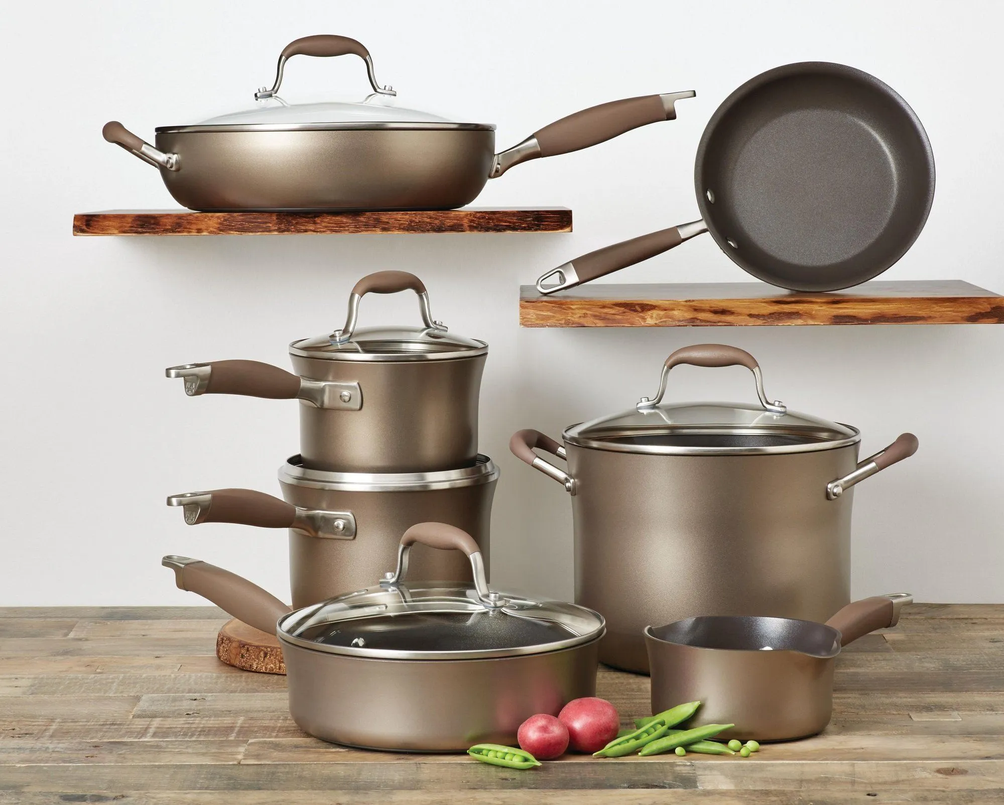 Anolon Advanced 12pc Hard Anodized Cookware Set