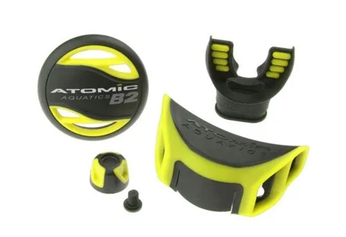 Atomic Aquatics Color Kit - B2 (Cover, Adj. Knob & Exhaust Deflector) Yellow