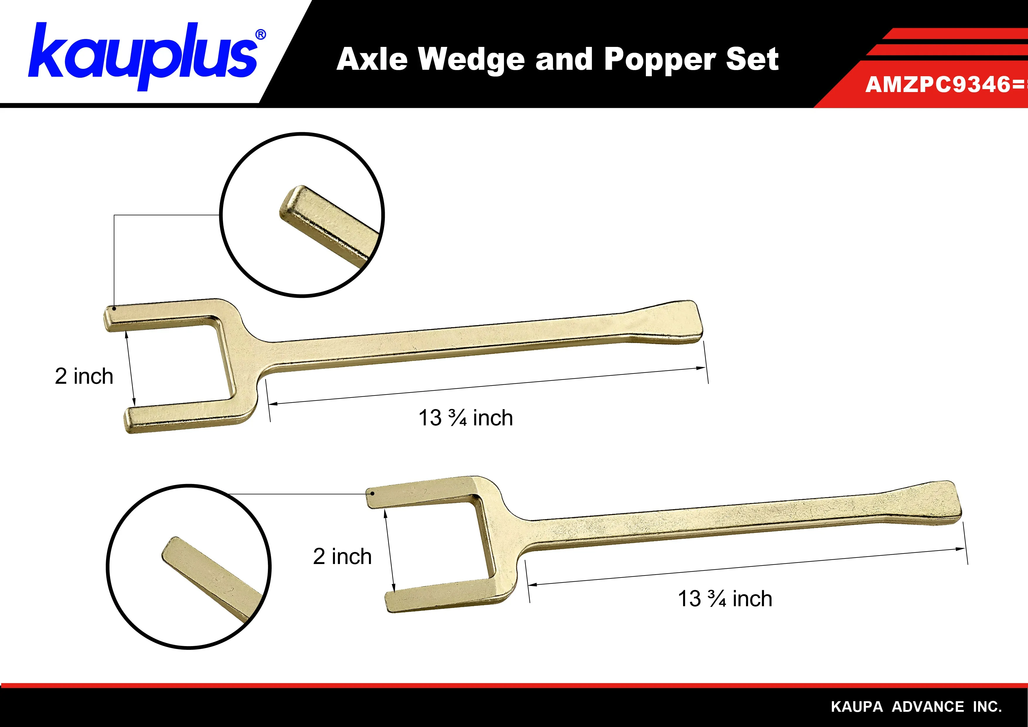 Axle Popper Kit - Inner CV Axle Removal Tool Set,Separator Tools