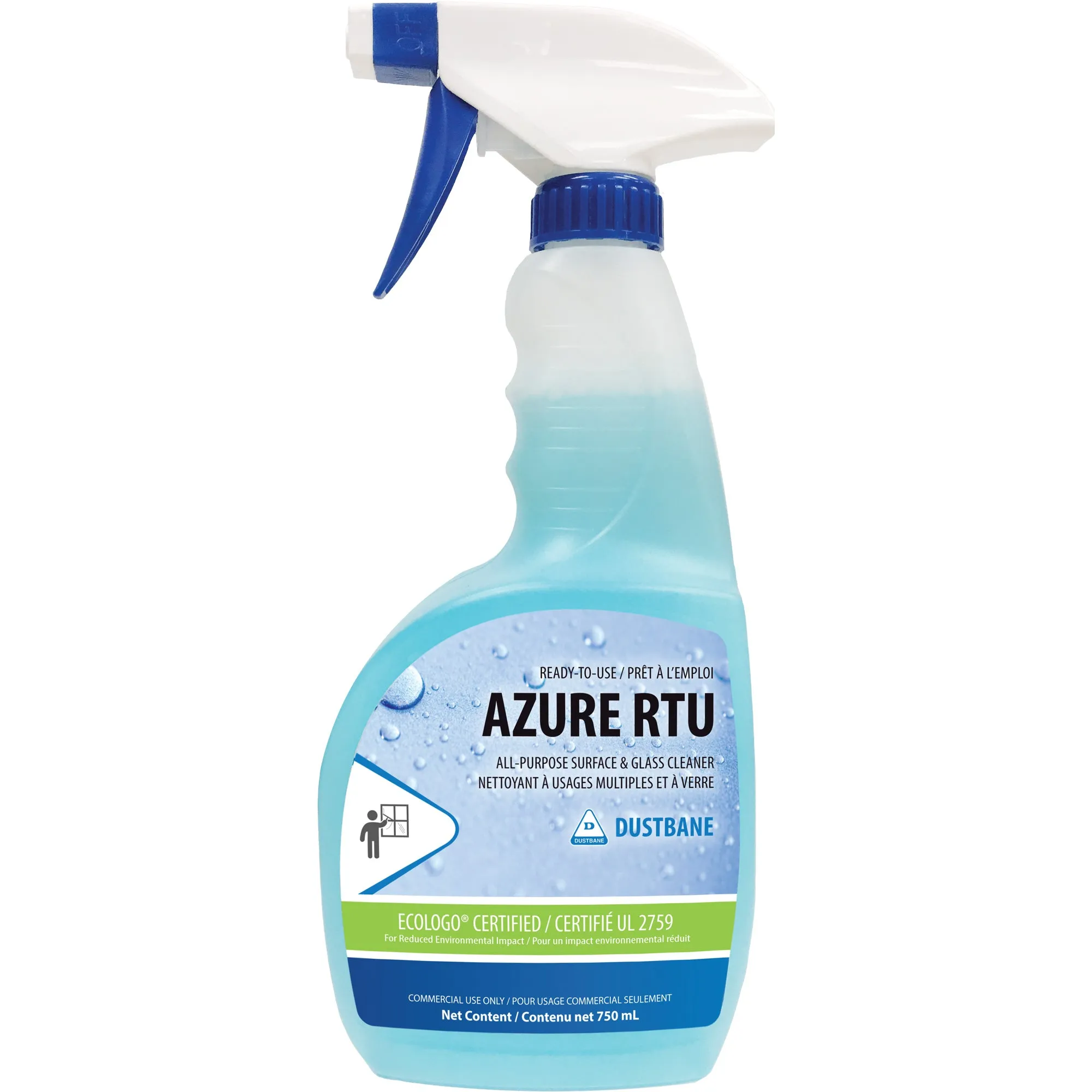 Azure Window & Glass Cleaner, Bottle