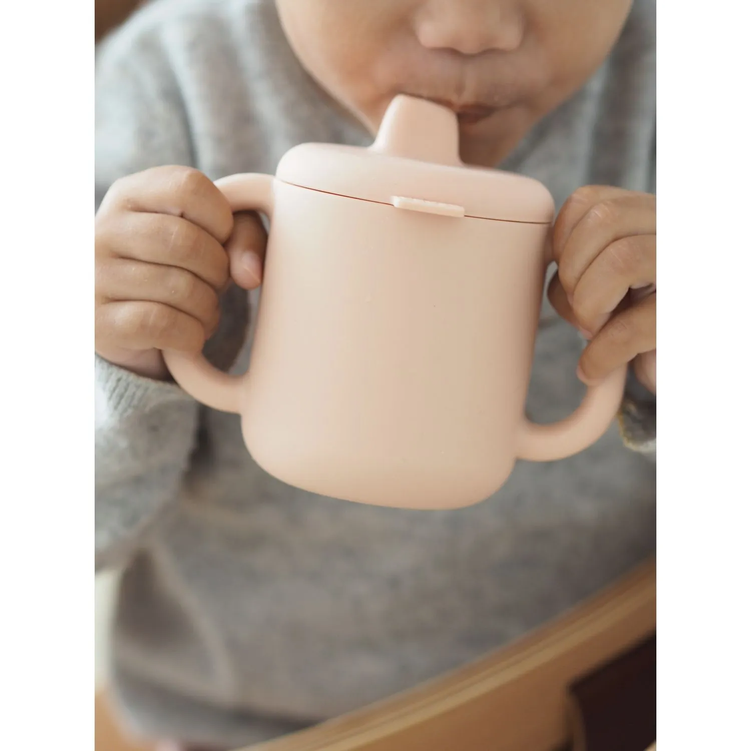 Beaba Silicone Sippy Cup - Pink