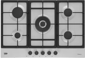 Beko CIHYG32SXE 75cm Gas Hob  Stainless Steel