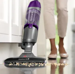 Bissell 1543 Vacuum and Steam Mop, 1100 W Steam, 400 W Vacuum, 12.8 oz Tank, Grapevine Purple/Silver :EA: QUANTITY: 1