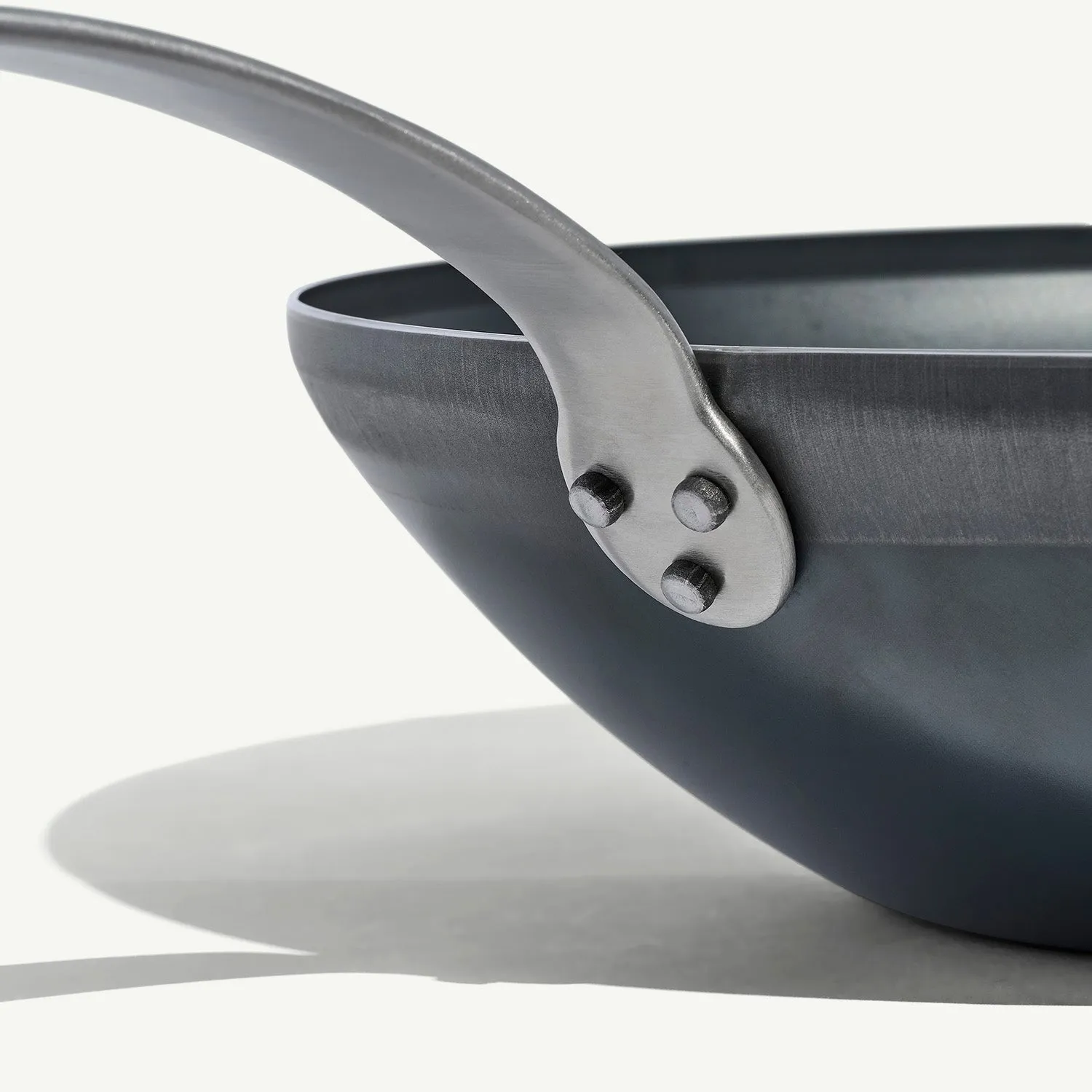 Blue Carbon Steel Wok