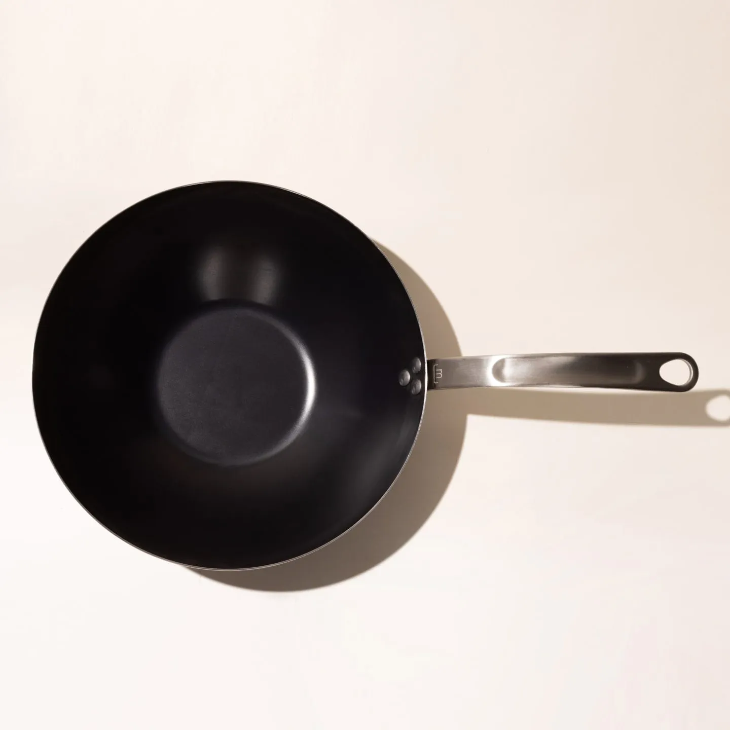 Blue Carbon Steel Wok