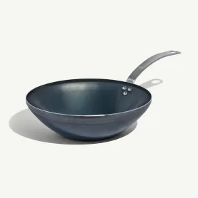 Blue Carbon Steel Wok