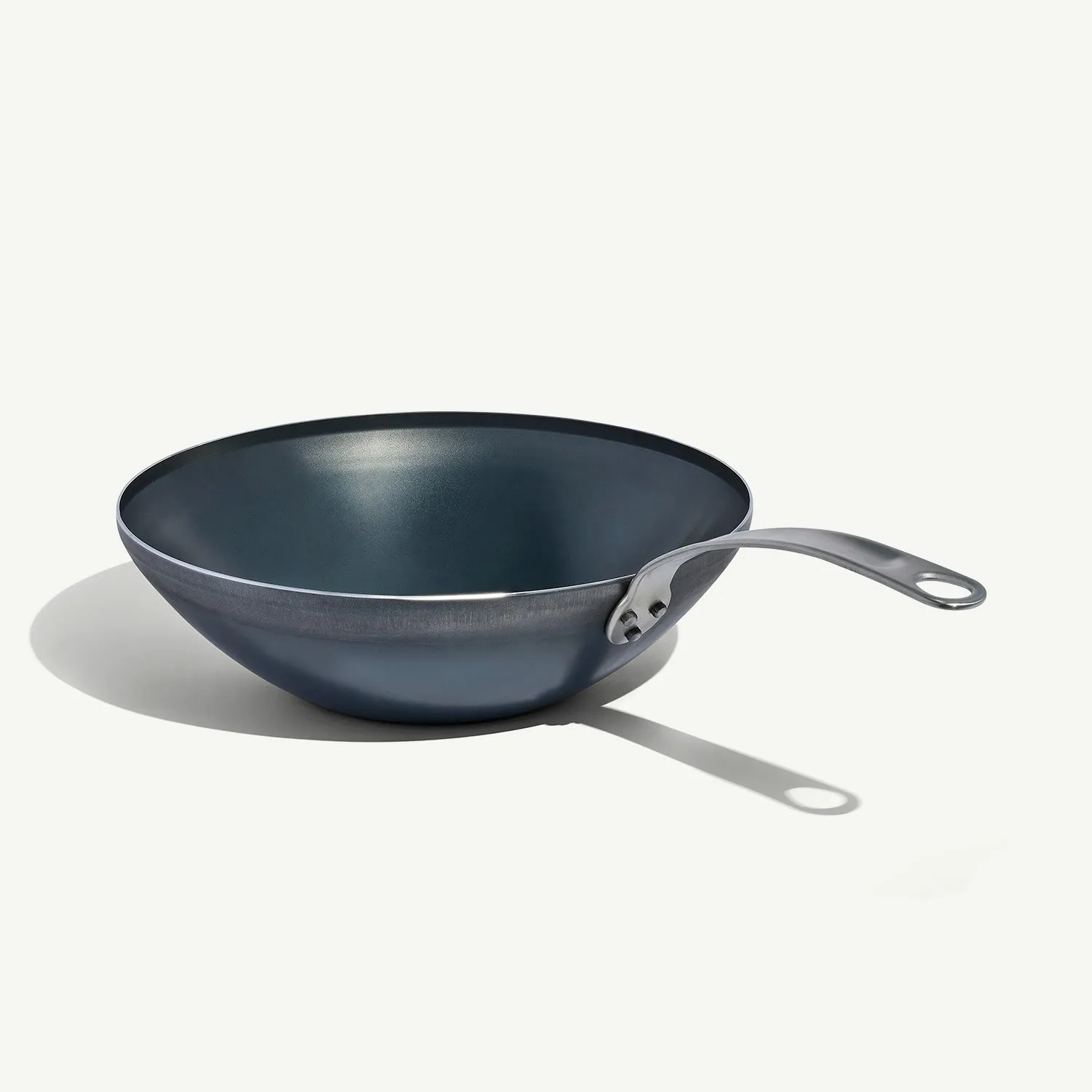 Blue Carbon Steel Wok