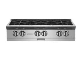 Bluestar BSPRT366B 36" Platinum Rangetop