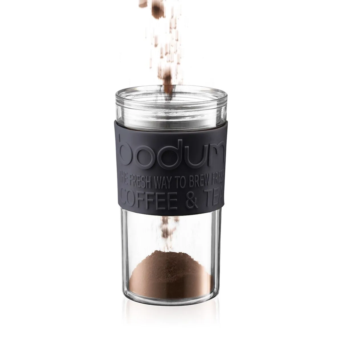 Bodum Travel Press Coffee Maker Double Walled, 0.35 L