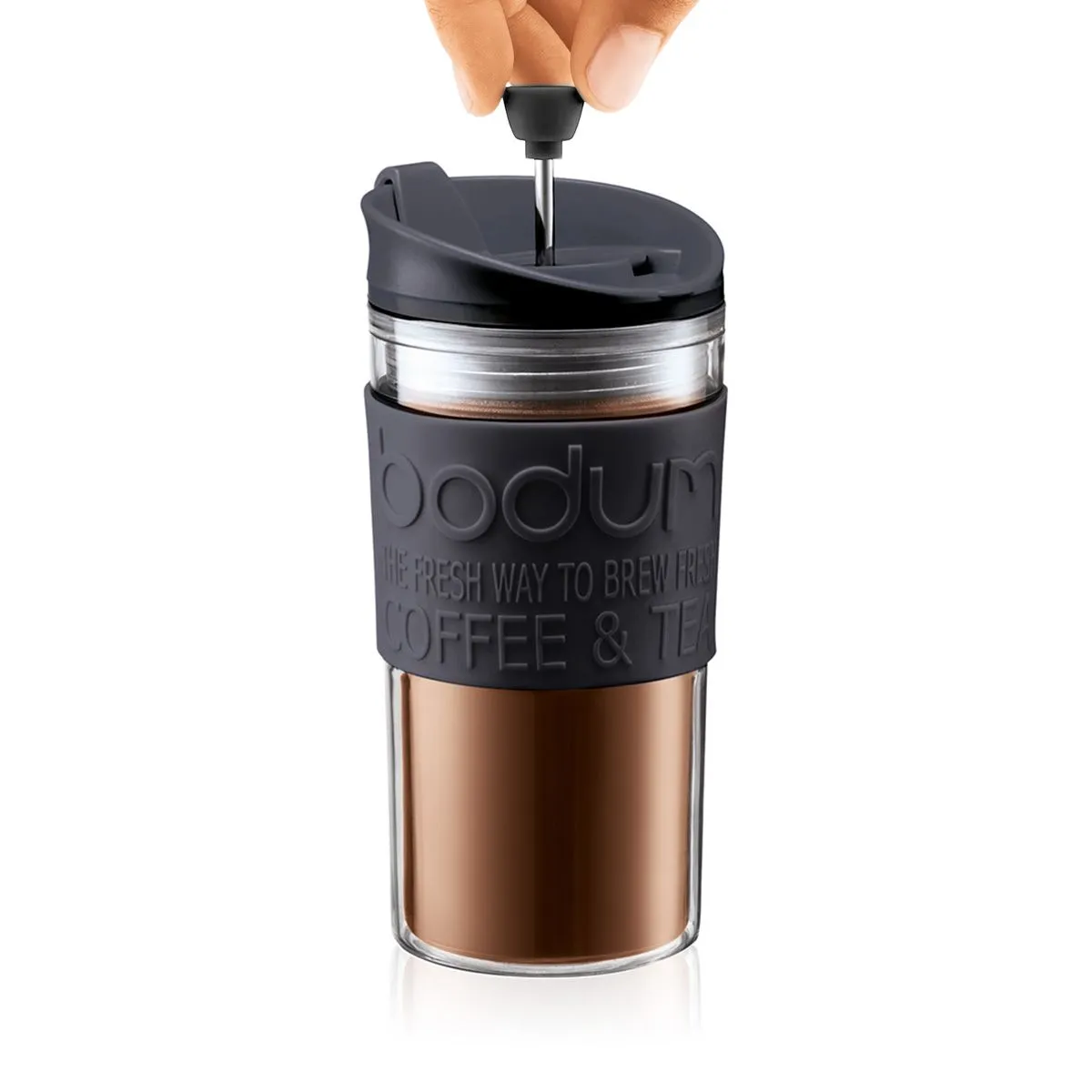 Bodum Travel Press Coffee Maker Double Walled, 0.35 L