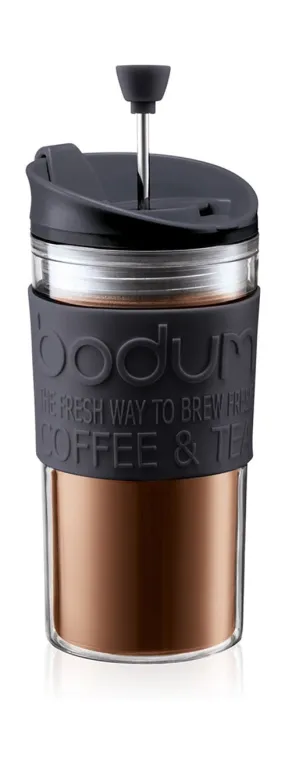 Bodum Travel Press Coffee Maker Double Walled, 0.35 L