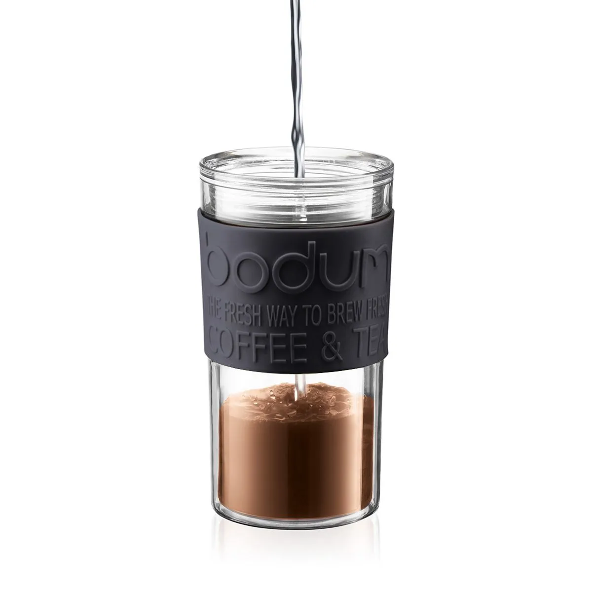 Bodum Travel Press Coffee Maker Double Walled, 0.35 L