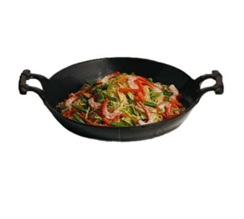 Bon Chef 6051BLKSPKLD Wok Pan