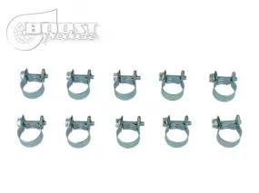 BOOST Products 10 Pack HD Mini Clamps, 7-9mm (9/32 - 23/64") Range