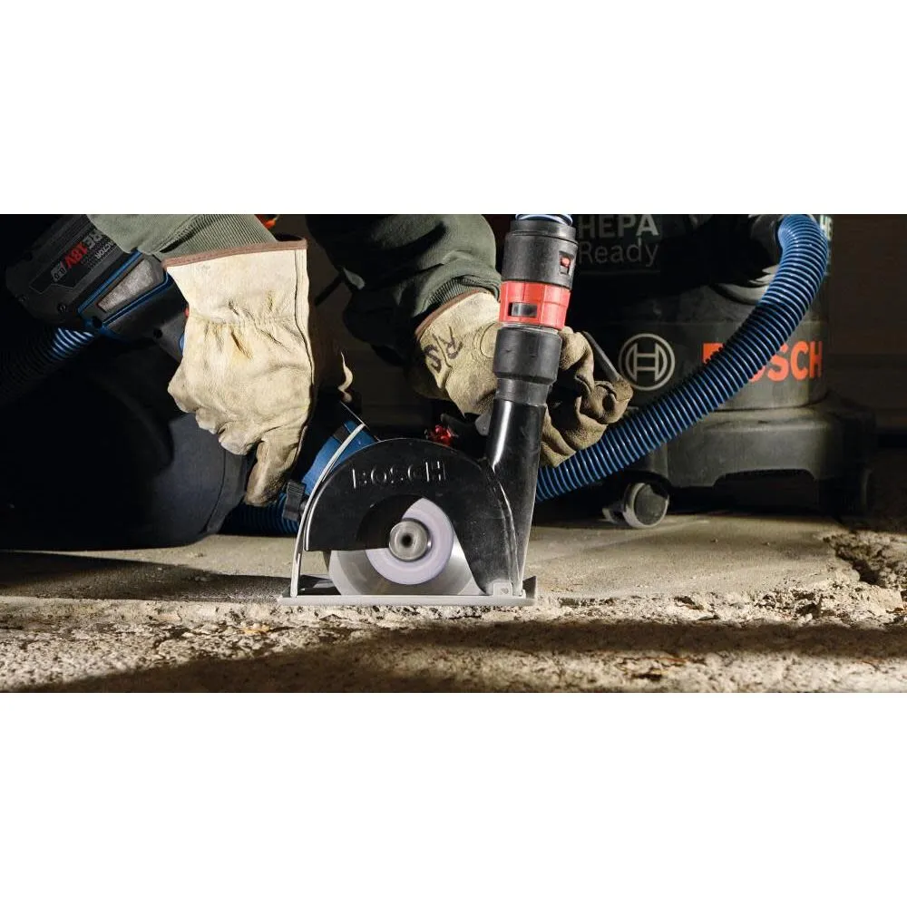 Bosch GWX18V-13PB14 PROFACTOR 18V X-LOCK 5 – 6 In. Angle Grinder with Paddle Switch and (1) CORE18V 8.0 Ah High Power Battery