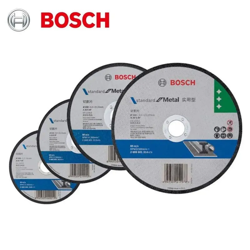 BOSCH- Metal Cutting Blades For 100mm Angle Grinder Metal Cutting| 5 to 25PCS Optional