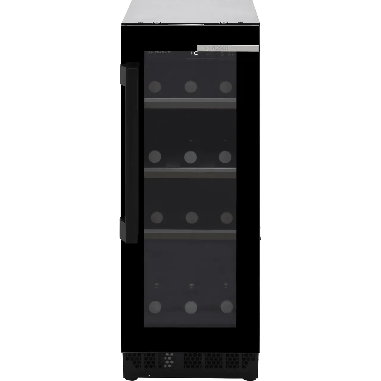 Bosch Serie 6 58L Built-Under Wine Cooler - Black | KUW20VHF0G