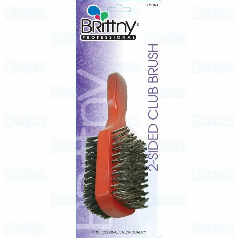 Brittny 2-Side Club Brush Cherry