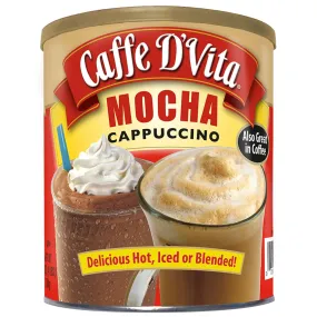 Caffe D'Vita Instant Mocha Cappuccino, 4 lbs