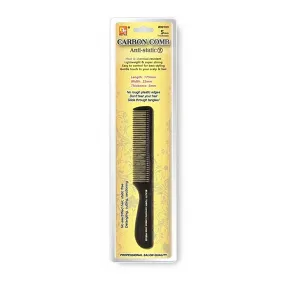 CARBON CLIPPER COMB WITH HANDLE (175 X 25 X 5 MM)