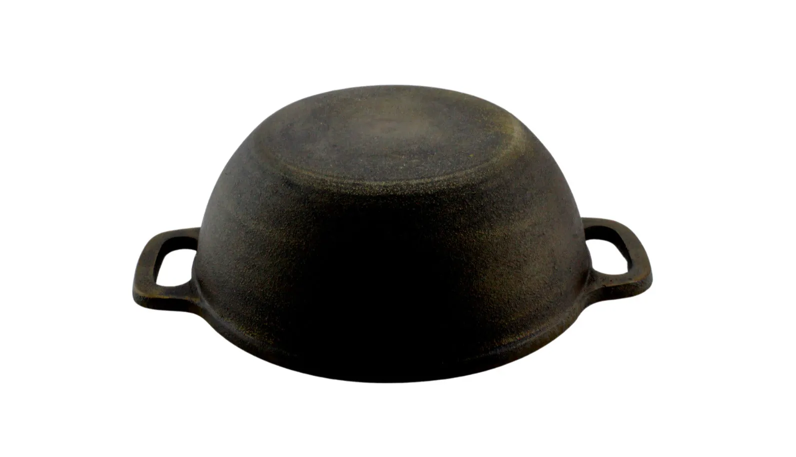 Cast Iron Kadai | Machined Smooth | 10 Inches | 2.54 Kgs | ButterMold