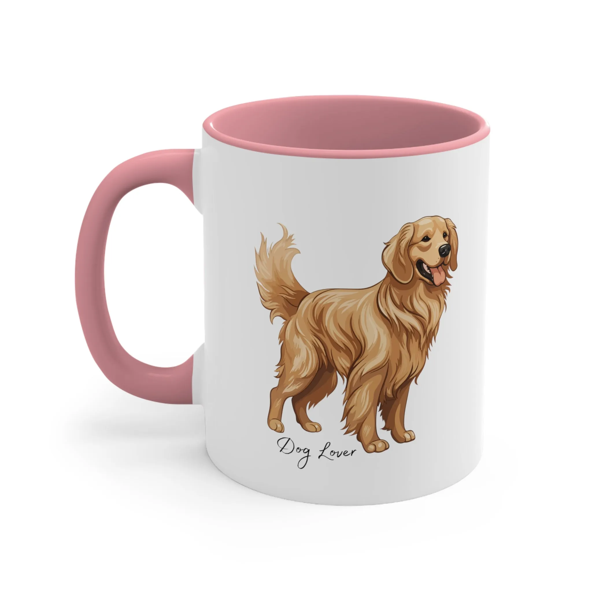 Classic Good Morning Dog Lover Coffee Mug, 11oz Multi Colors for Dog Lovers, Pet Owners, Goldenlabs, Labrador