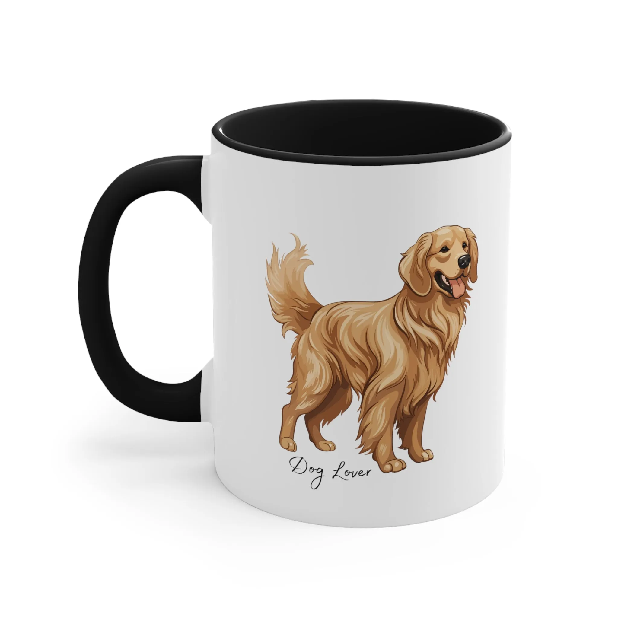 Classic Good Morning Dog Lover Coffee Mug, 11oz Multi Colors for Dog Lovers, Pet Owners, Goldenlabs, Labrador