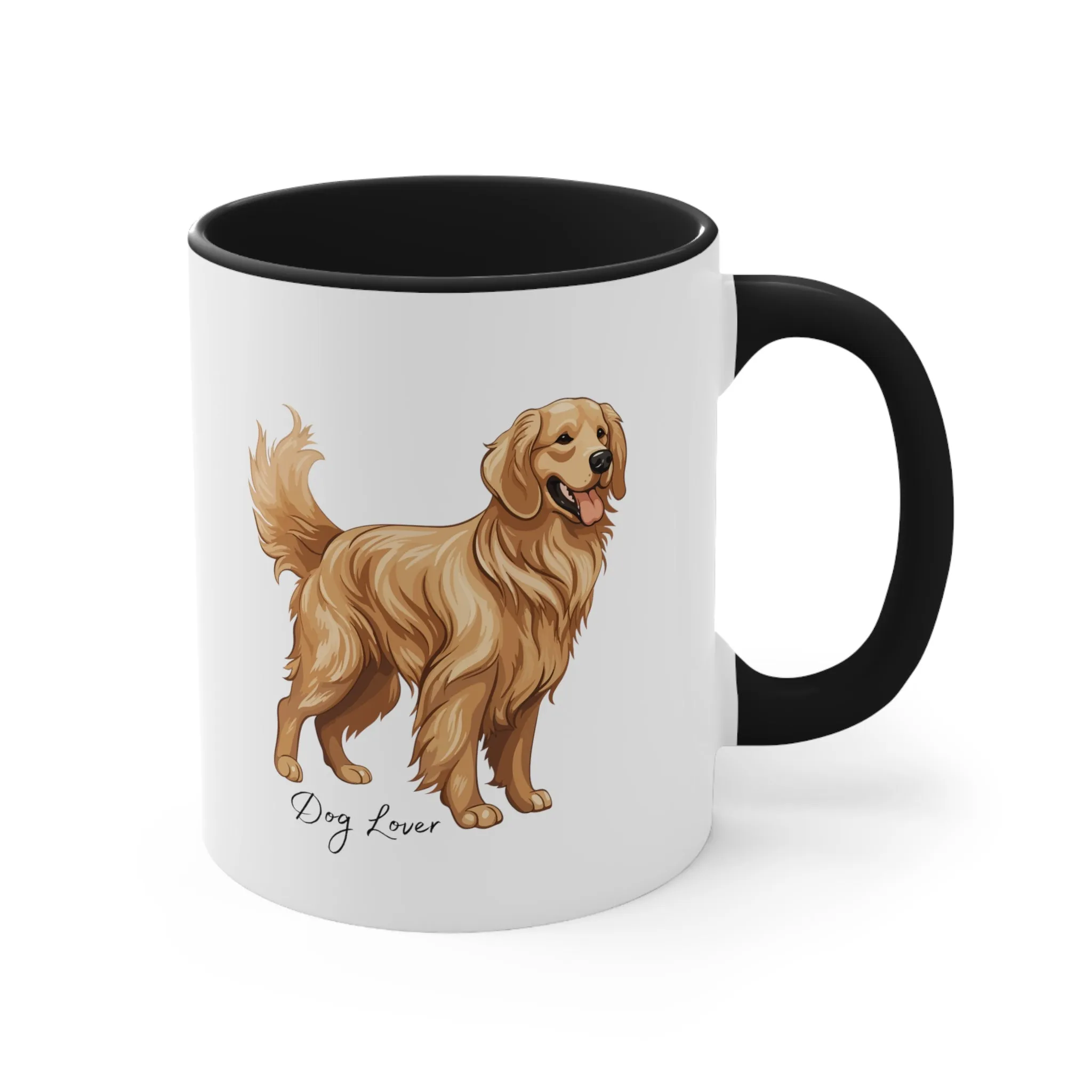 Classic Good Morning Dog Lover Coffee Mug, 11oz Multi Colors for Dog Lovers, Pet Owners, Goldenlabs, Labrador