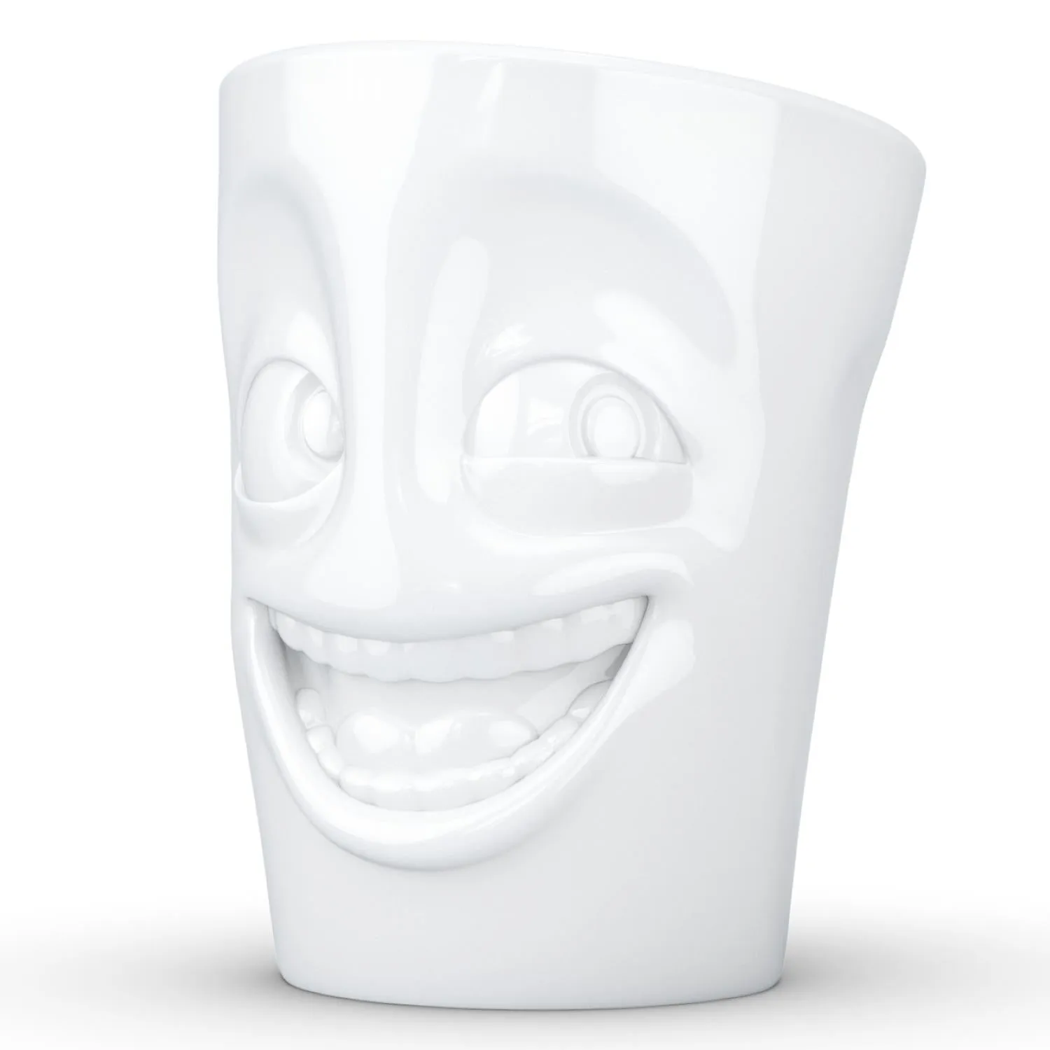 Coffee Mug with Handle, Joking Face