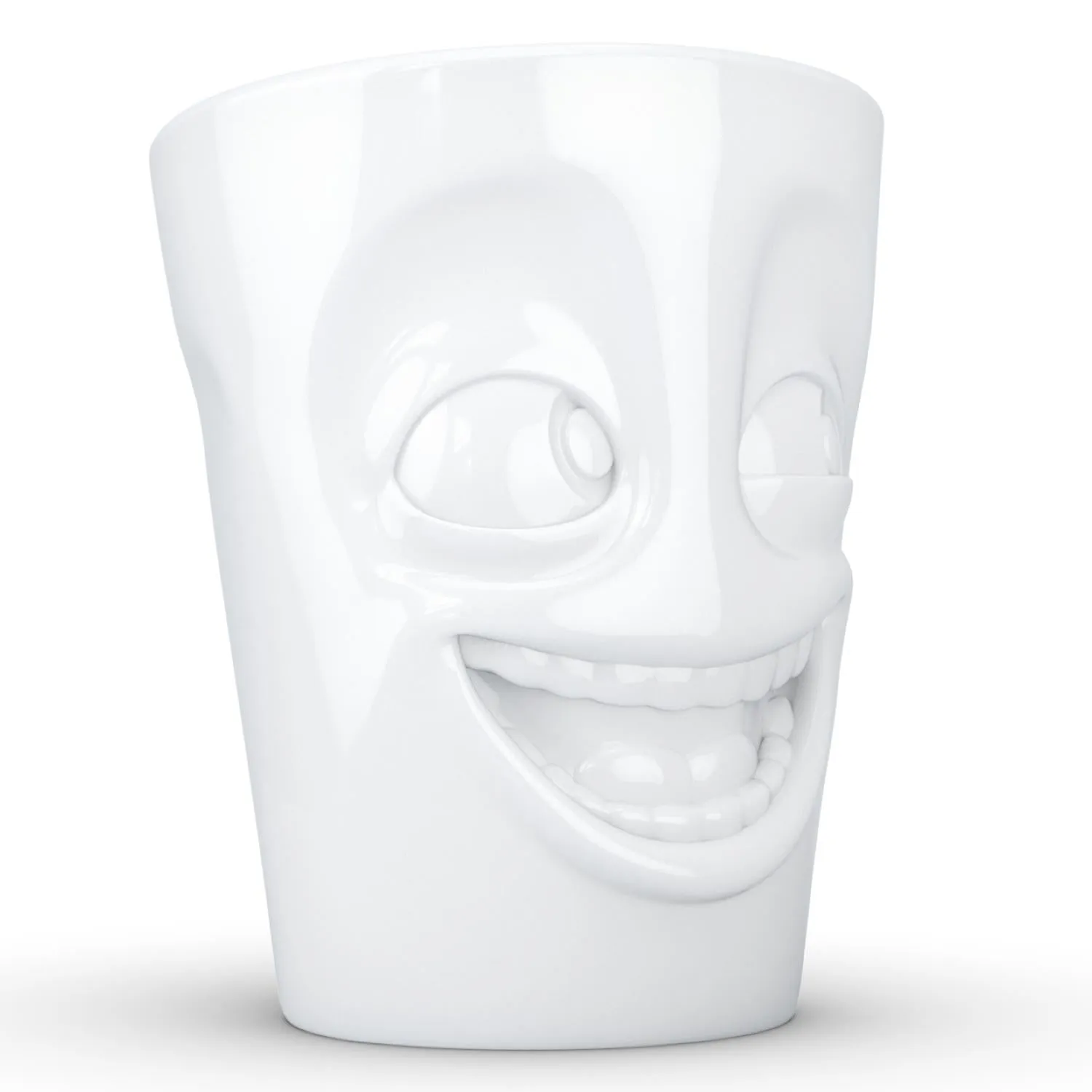 Coffee Mug with Handle, Joking Face