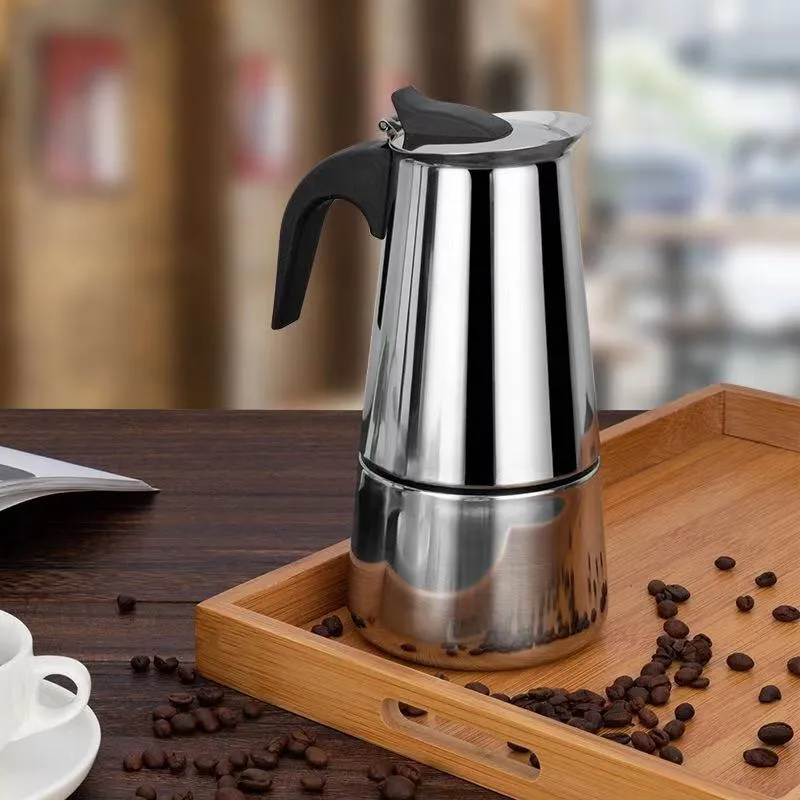 Coffee Pot Mocha Espresso Latte Percolator Stove Latte Stovetop